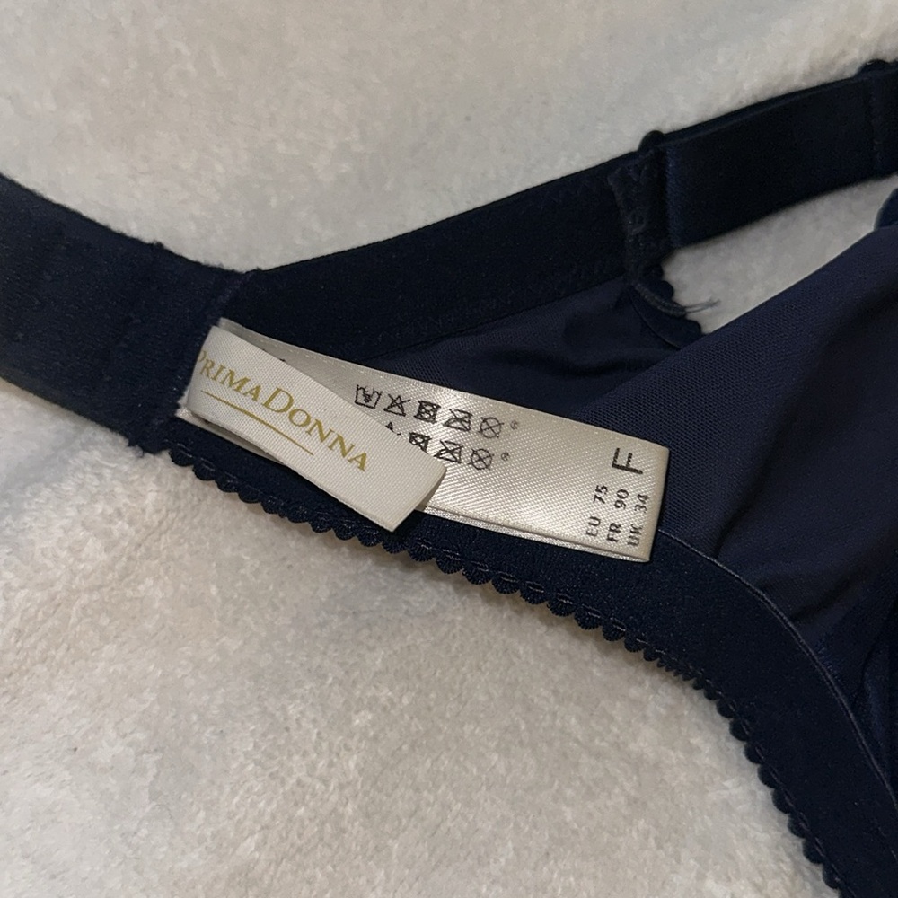 Like New - Prima Donna Neroli Balcony Bra 34F & Large Bottoms - Picture 8 of 8